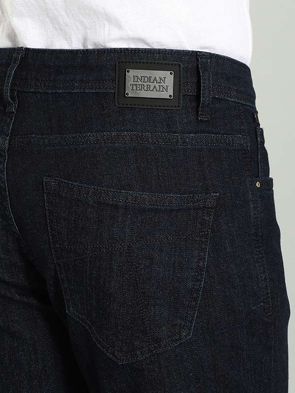 Indian Terrain Men Dark Blue Jeans